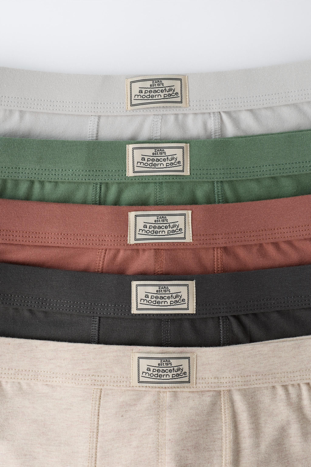 6-14 YEARS/ FIVE-PACK OF LABEL BOXERS - Zara фото 2