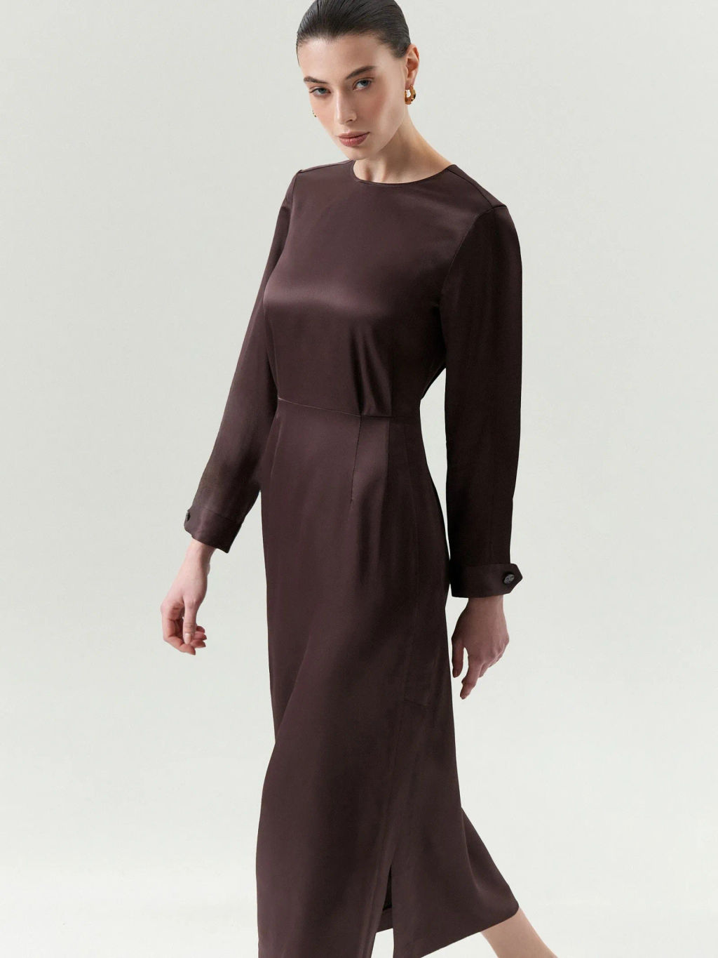 Платье макси из вискозы, PL1627/penzas