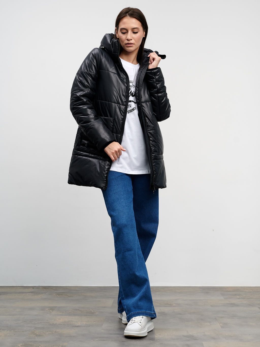 Пальто зимнее Индиго - Yollochka фото 26