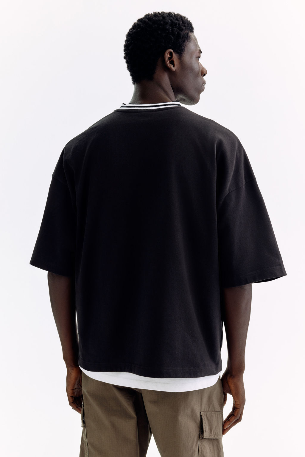 Camiseta de algod?n Oversized Fit - H&m фото 6