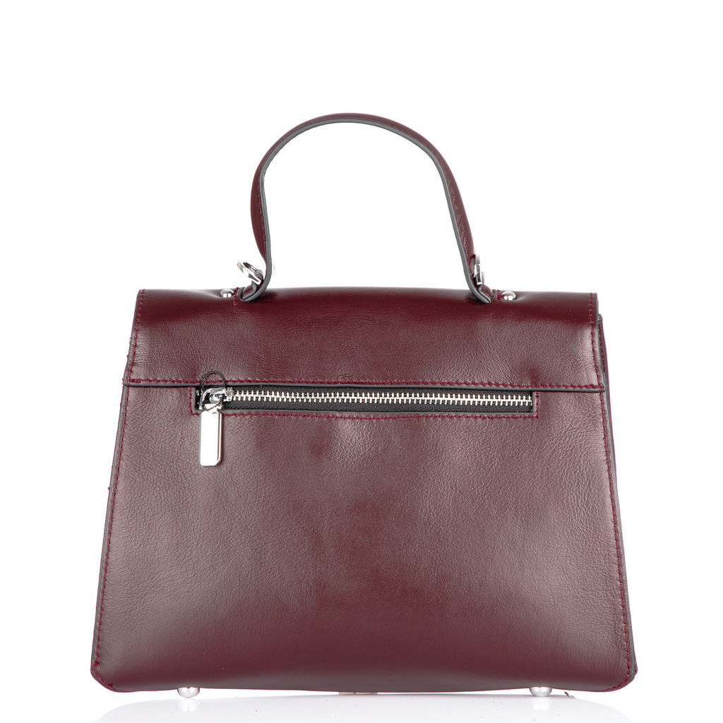 женская кожаная сумка Cэтчел Barcelo Biagi  фото 2