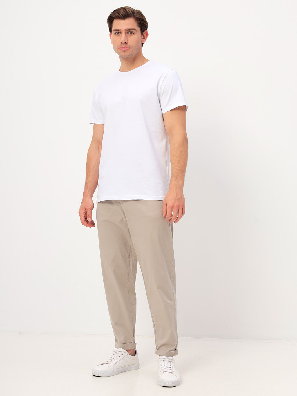 Футболка мужская короткий рукав GREG G145-KO-SAS5000 (белый)