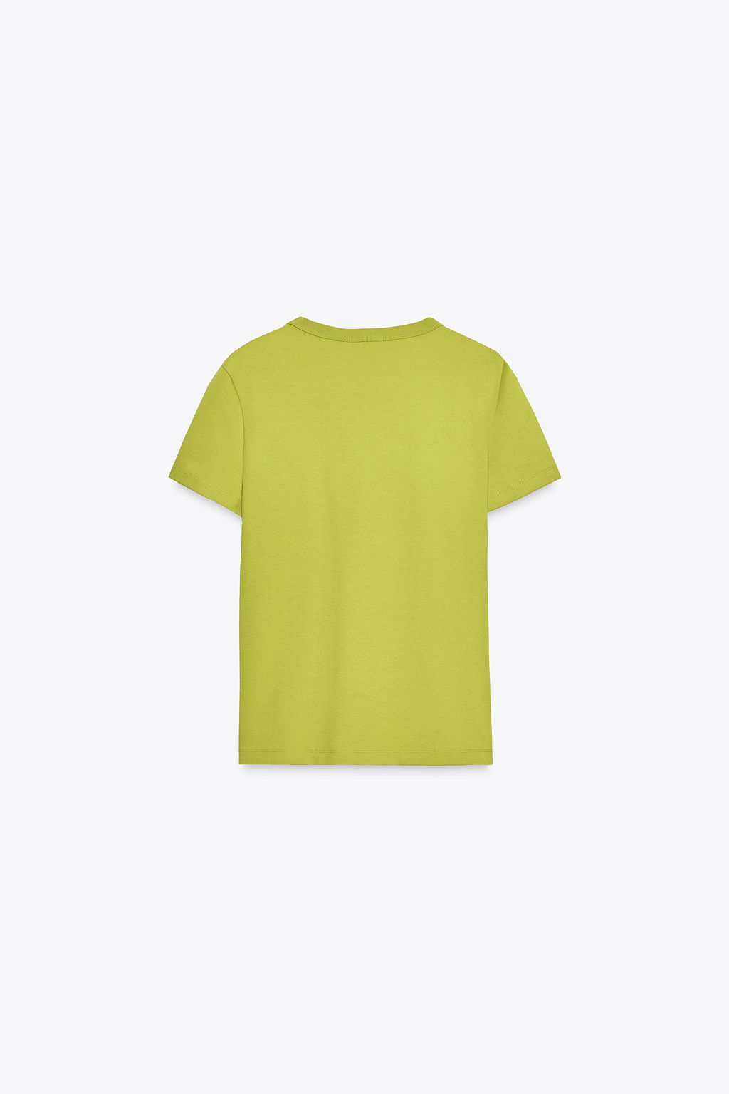 SHORT SLEEVE INTERLOCK T-SHIRT - Zara фото 7