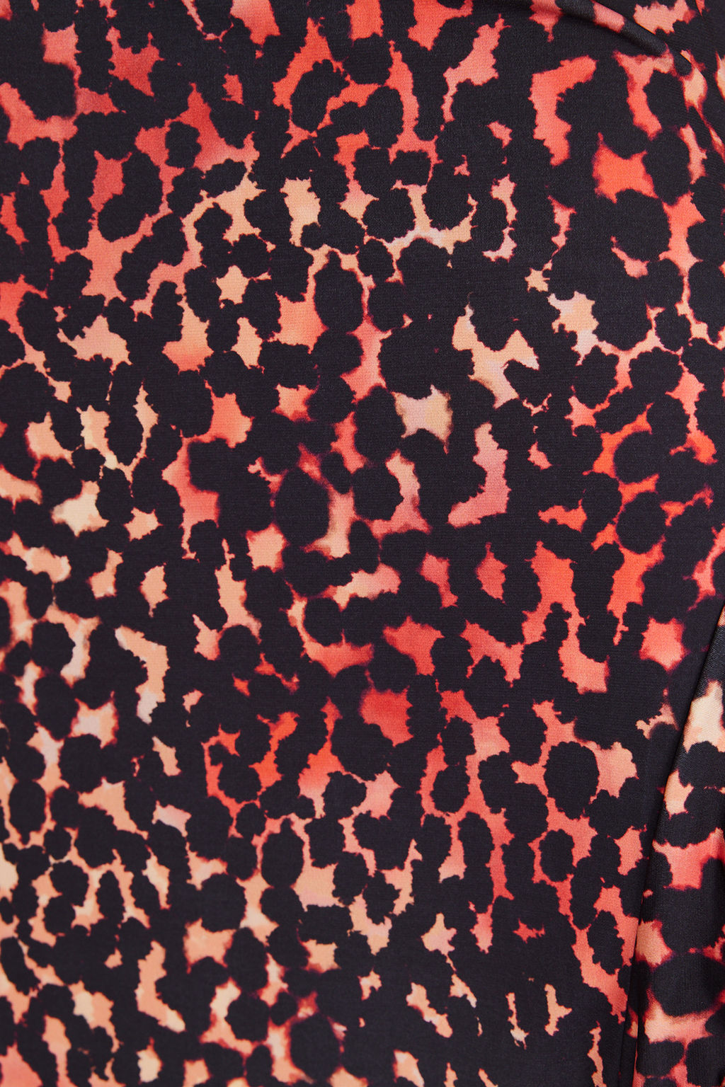 Cok Renkli Animal/Leopar Bask?l? Fitted/Vucuda Oturan Esnek Orme Maxi Kalem Elbise TWOSS24EL00584 - Trendyolmilla фото 5
