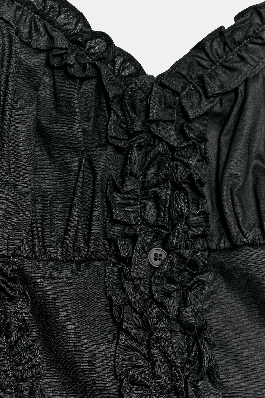 TOP POPEL?N VOLANTES LUNARES / Negro - Zara фото 9