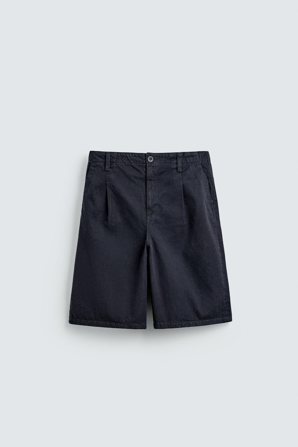 BERMUDA DENIM RELAXED FIT / Azul - Zara фото 6