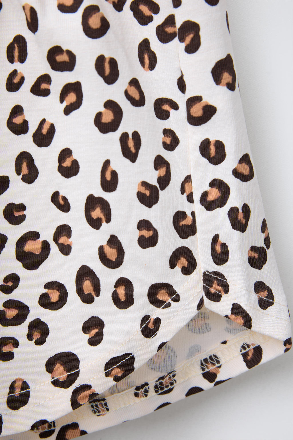 CROPPED T-SHIRT AND PRINTED BERMUDA SHORTS SET - Zara фото 7