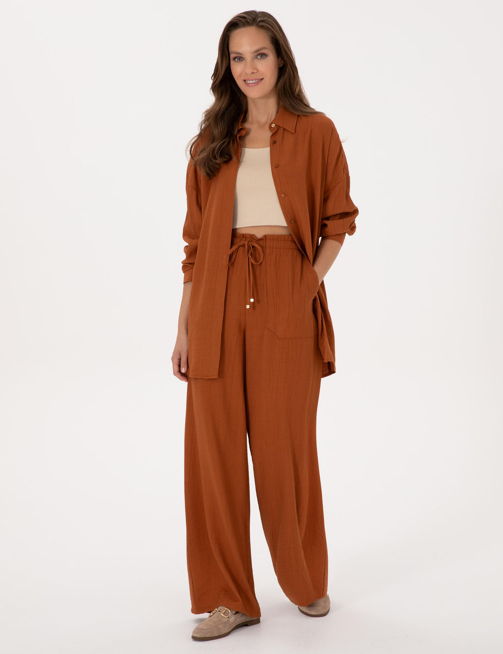 Tar__n Oversize Uzun Kollu G_mlek - Pierre cardin фото 4