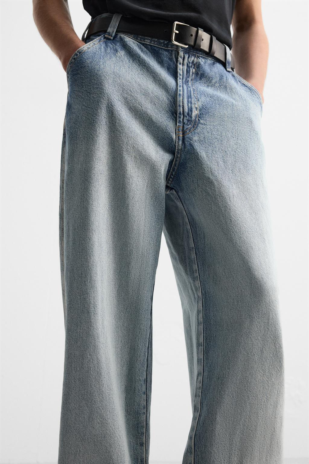 REWORKED CARPENTER JEANS - Zara фото 5