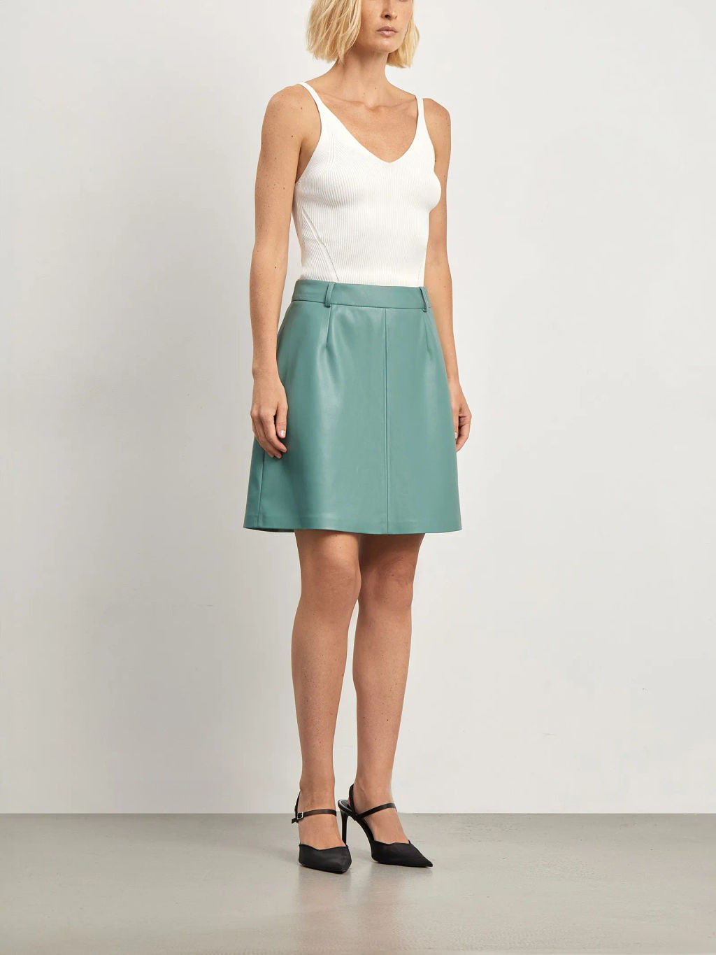 Мини-юбка А-силуэта - Emka фото 3