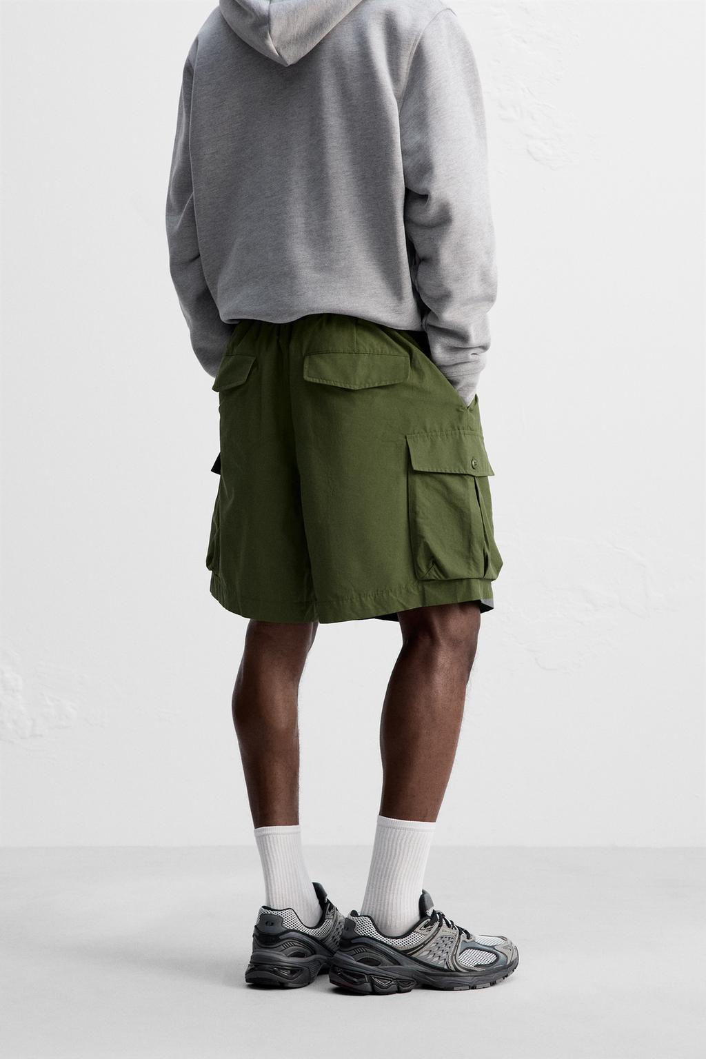 TECHNICAL CARGO BERMUDA SHORTS - Zara фото 3