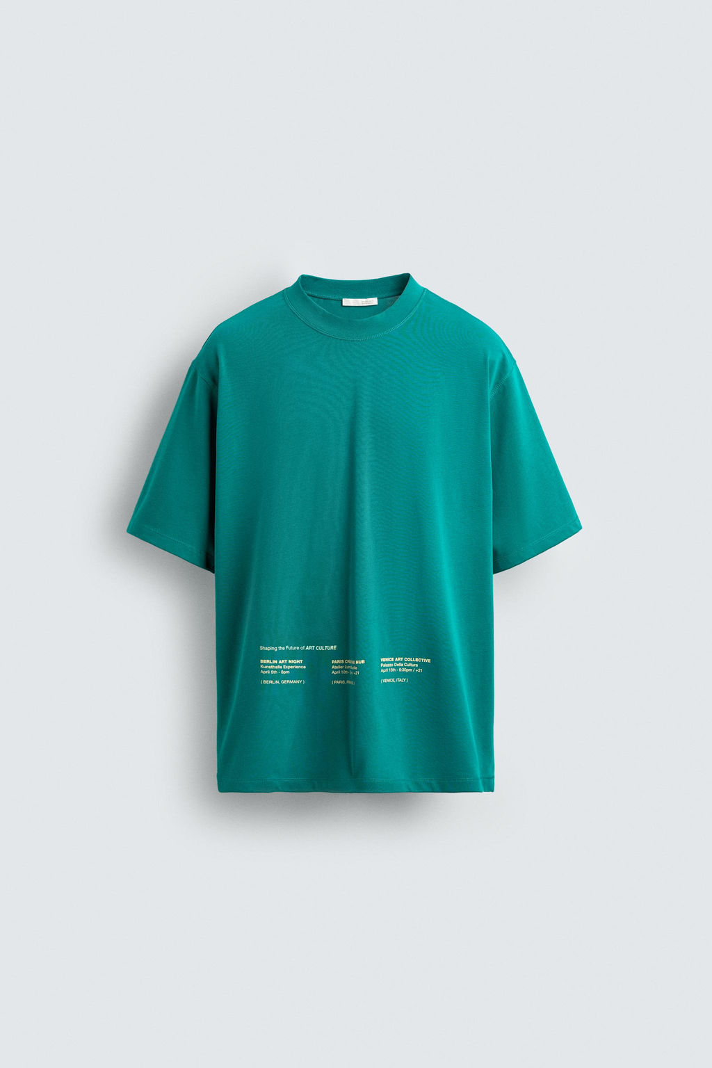 CAMISETA LAVADA GR?FICOS ESTAMPADOS / LAGOON