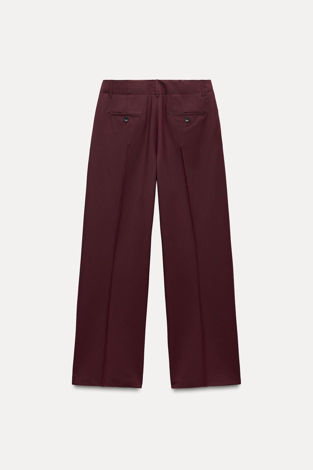 ZW COLLECTION STRAIGHT-LEG TROUSERS - Zara фото 5