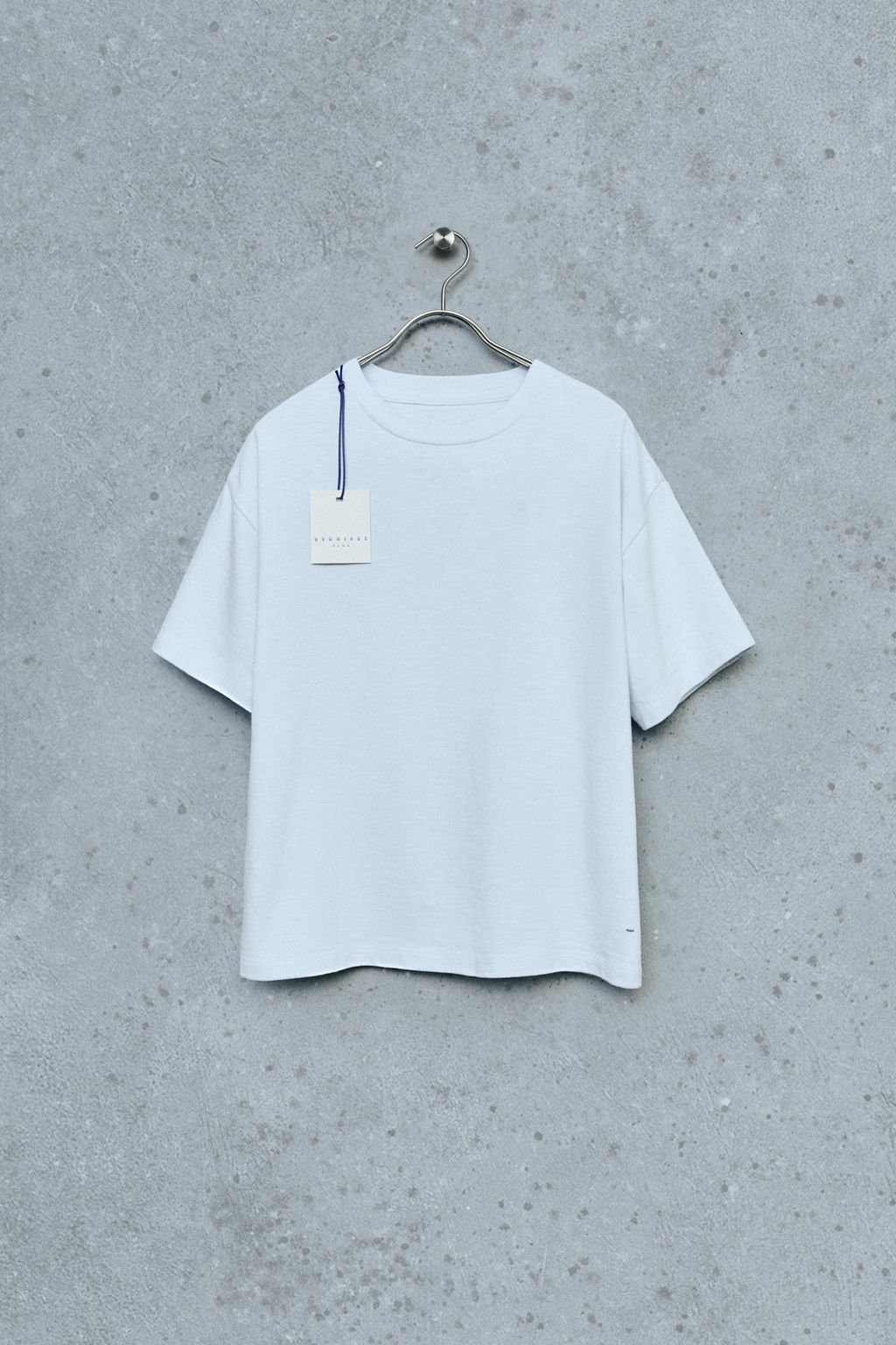 STORIESZ - CAMISETA LISA / Azul pastel