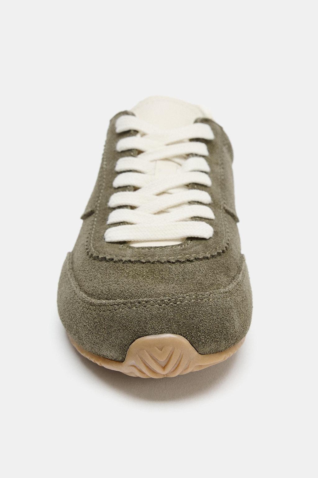 CONTRAST SPLIT SUEDE SPORTS SHOES - Zara фото 7