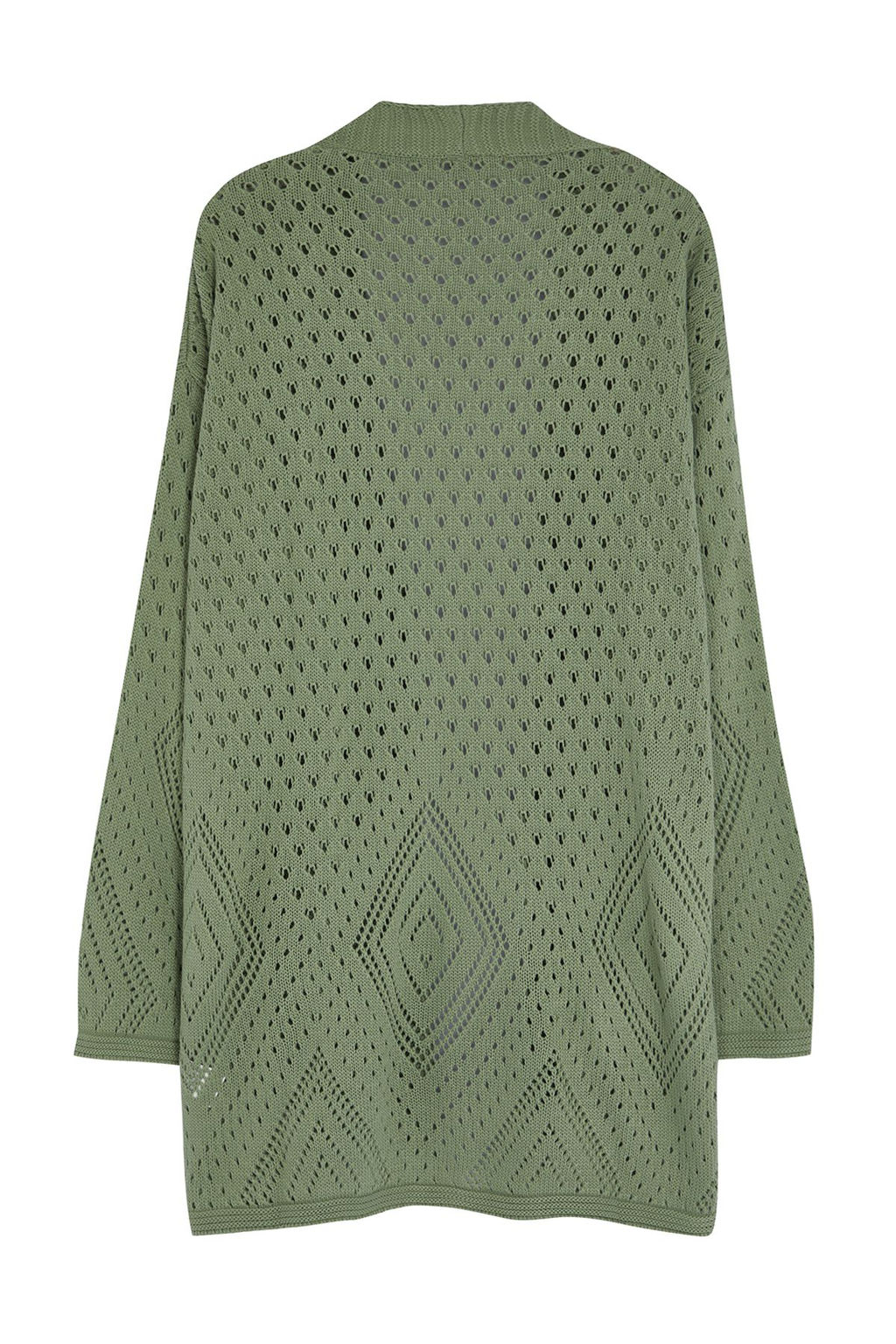 Mint Genis Kal?p Midi Ajurlu/Delikli Triko H?rka TWOAW24HI00331