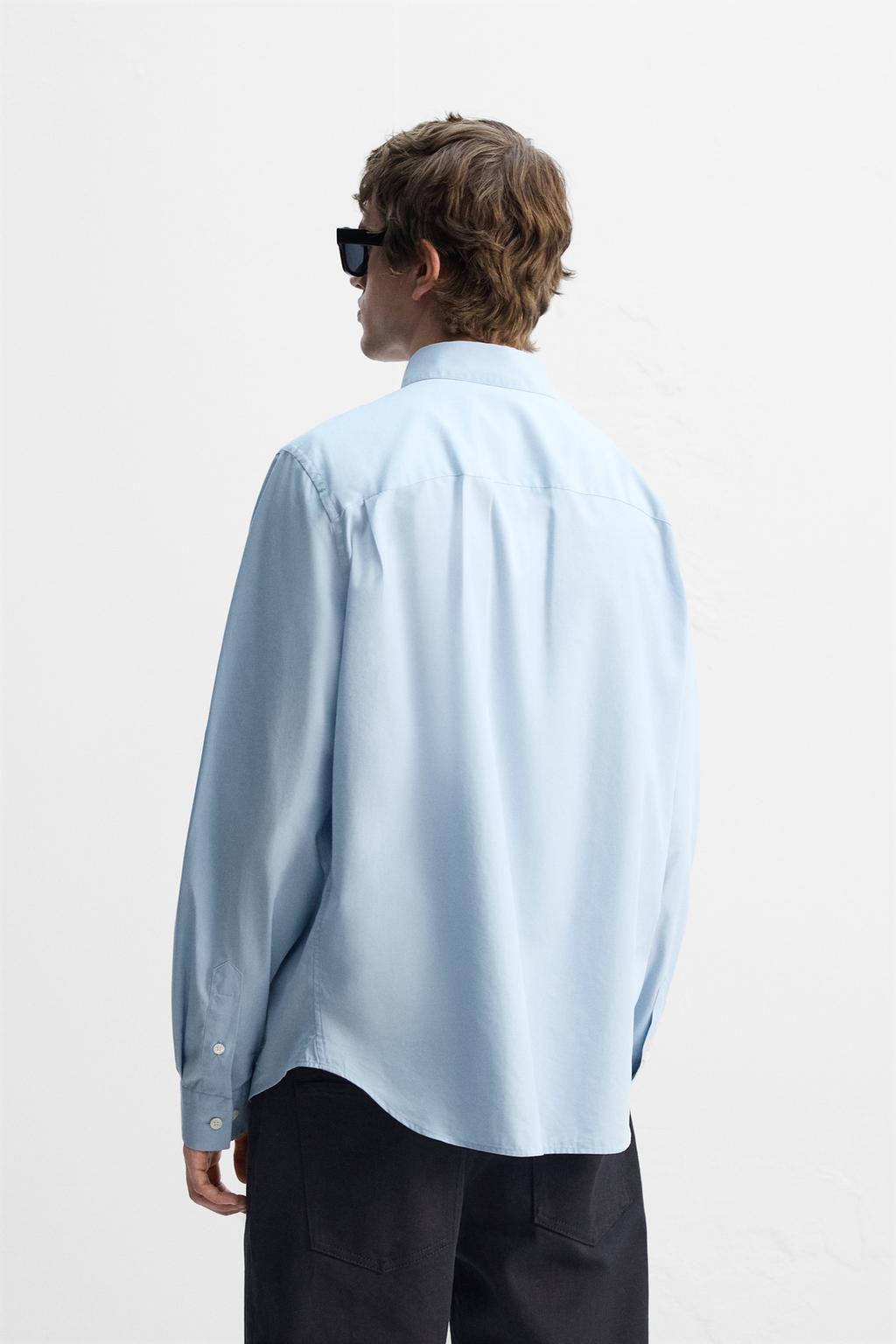 POPLIN SHIRT - Zara фото 3