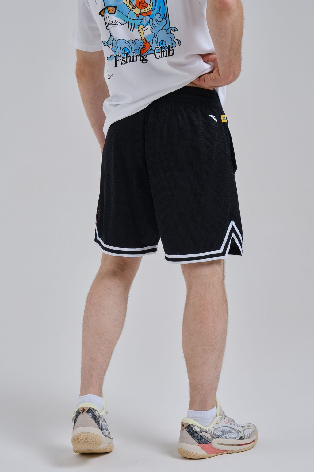 Шорты игровые Черный FISHING CLUB Knit Game Shorts - Anta фото 5