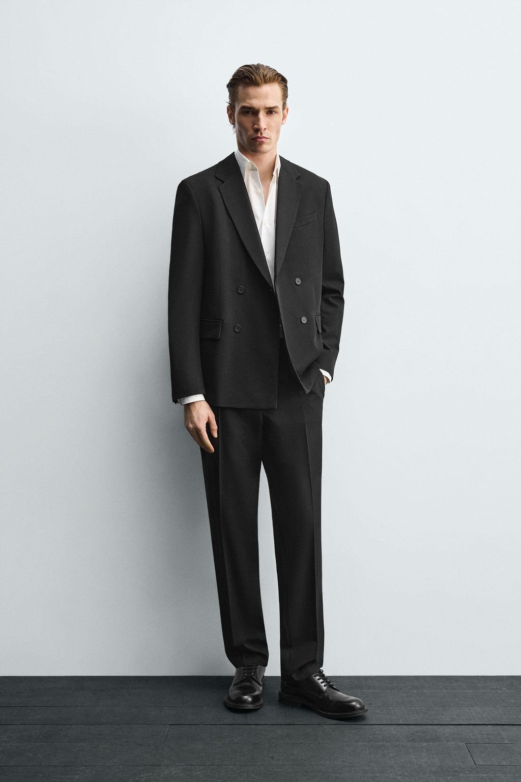 COMFORT PLEATED SUIT TROUSERS - Zara фото 9