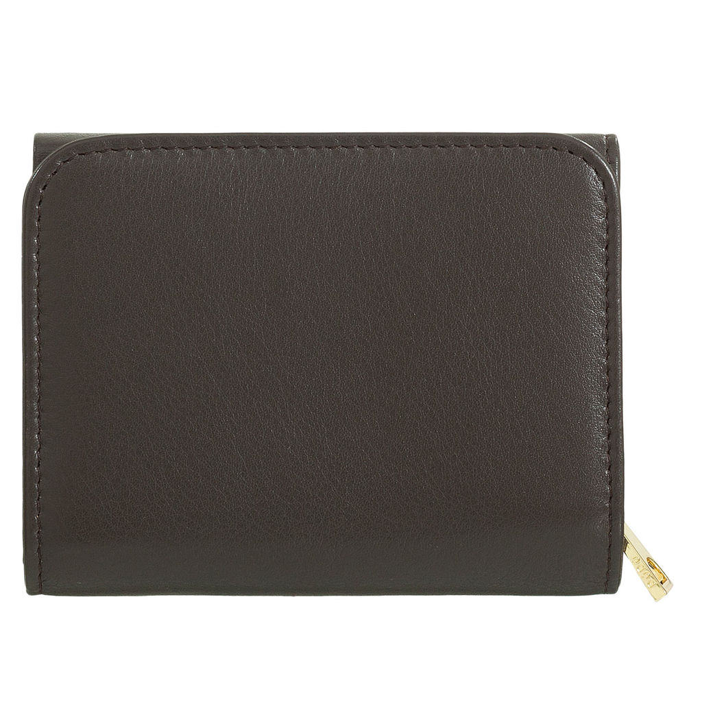 Итальянский кожаный кошелек DuDu серии Pemba | кофейно-коричневый - Dudubags фото 5