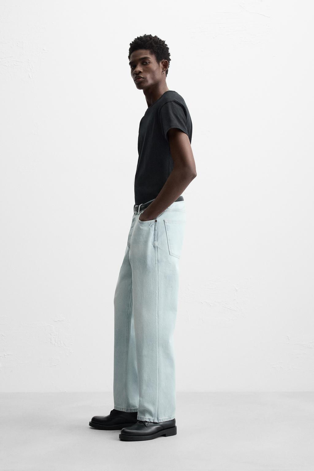 RELAXED STRAIGHT-LEG JEANS - Zara фото 27