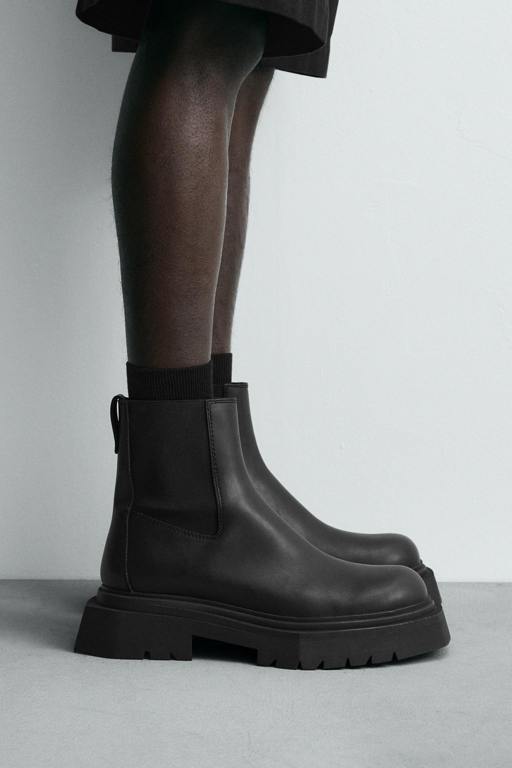 CHUNKY CHELSEA BOOTS - Zara фото 9
