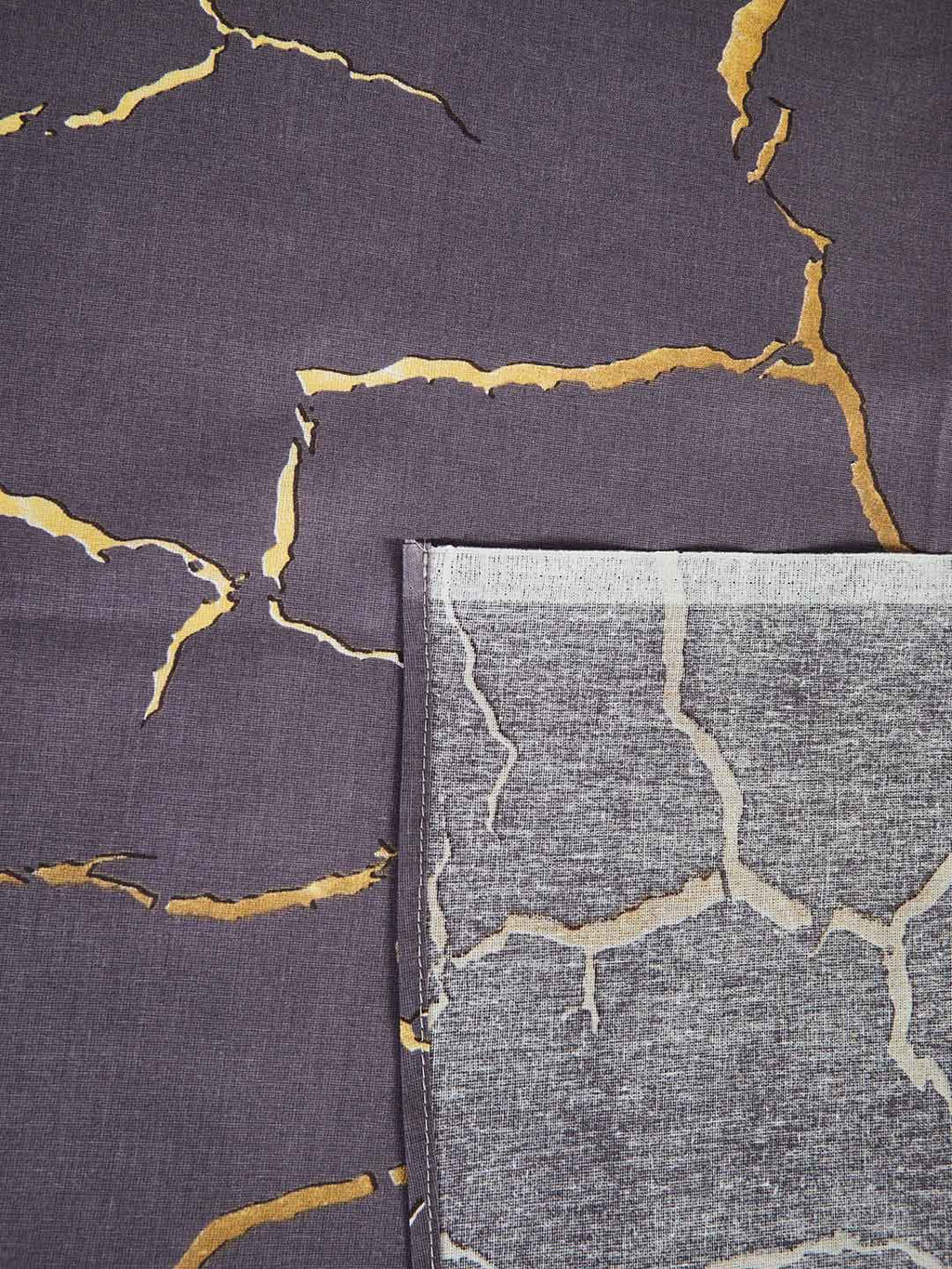 Простыня бязь - Кракле, цвет серый 150х215