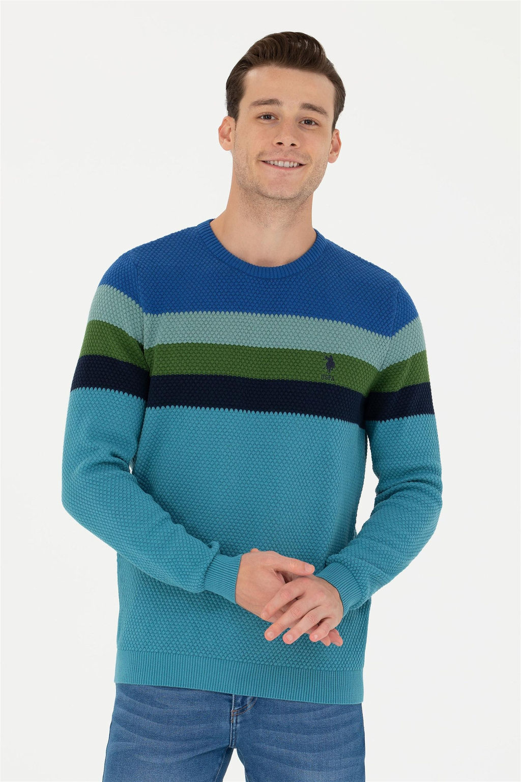 U. S. Polo Assn Мужской масляный свитер Неожиданная скидка в корзине - U.s. polo assn фото 8