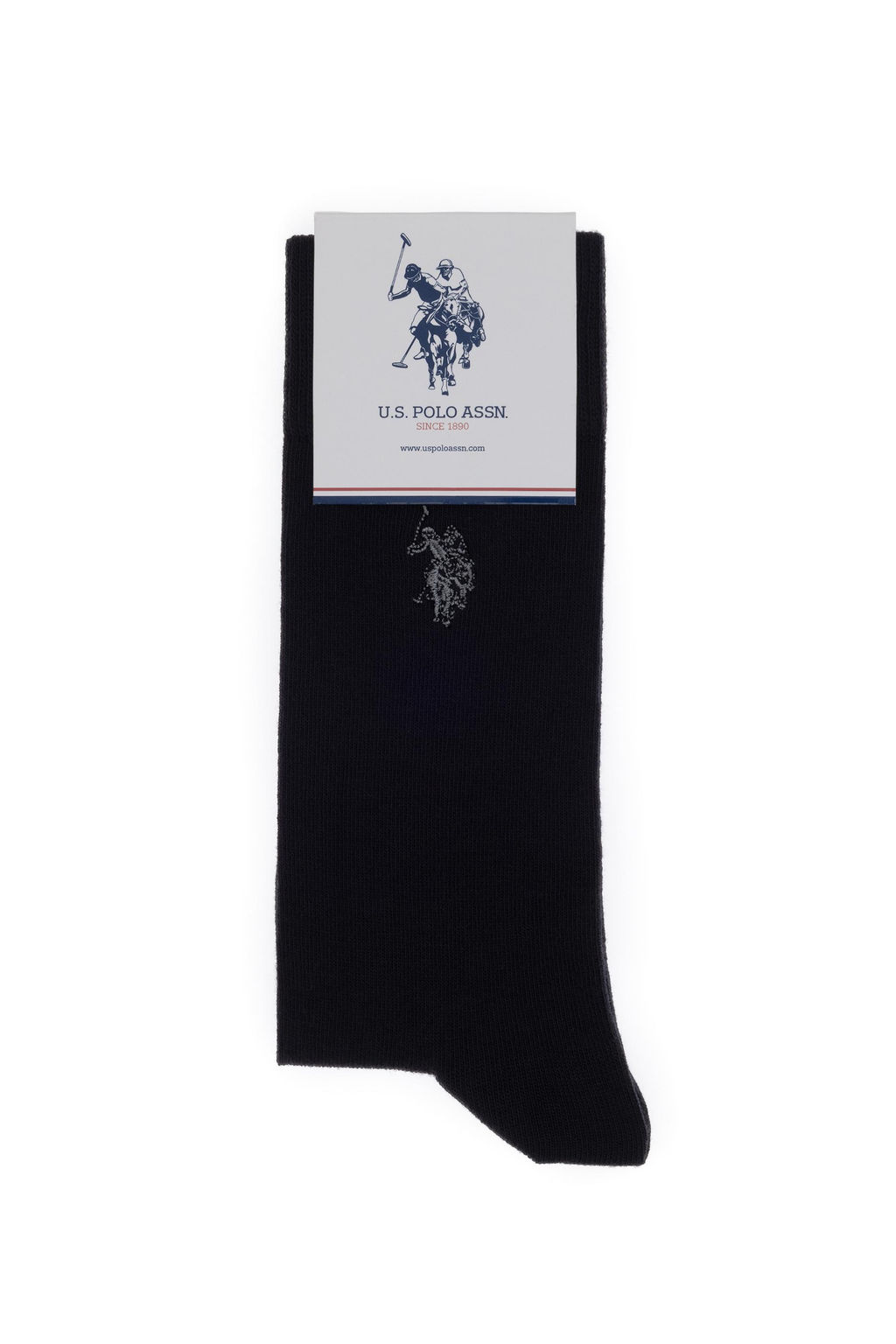 Erkek Siyah 3l_ Soket _orap Sepette S_rpriz _ndirim - U.s. polo assn фото 4