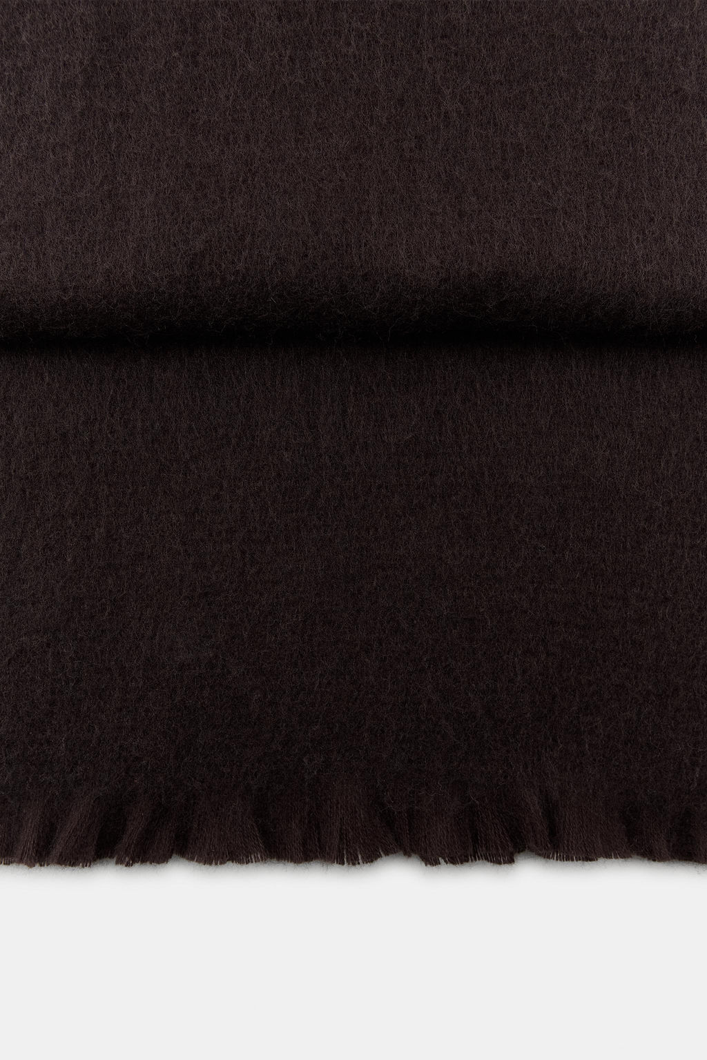 PLAIN FRINGED SCARF - Zara фото 4