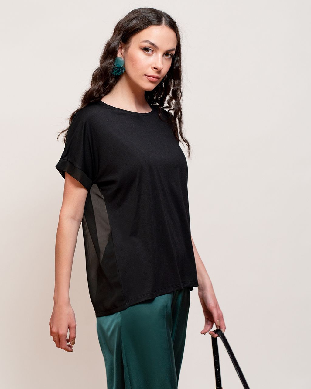 Футболка с шифоновой спинкой 15.4.8 - Sahar art lab фото 6