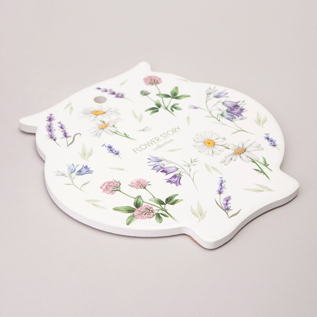 ПОДСТАВКА ПОД ГОРЯЧЕЕ AGNESS FLOWER STORY 16*16*1 СМ