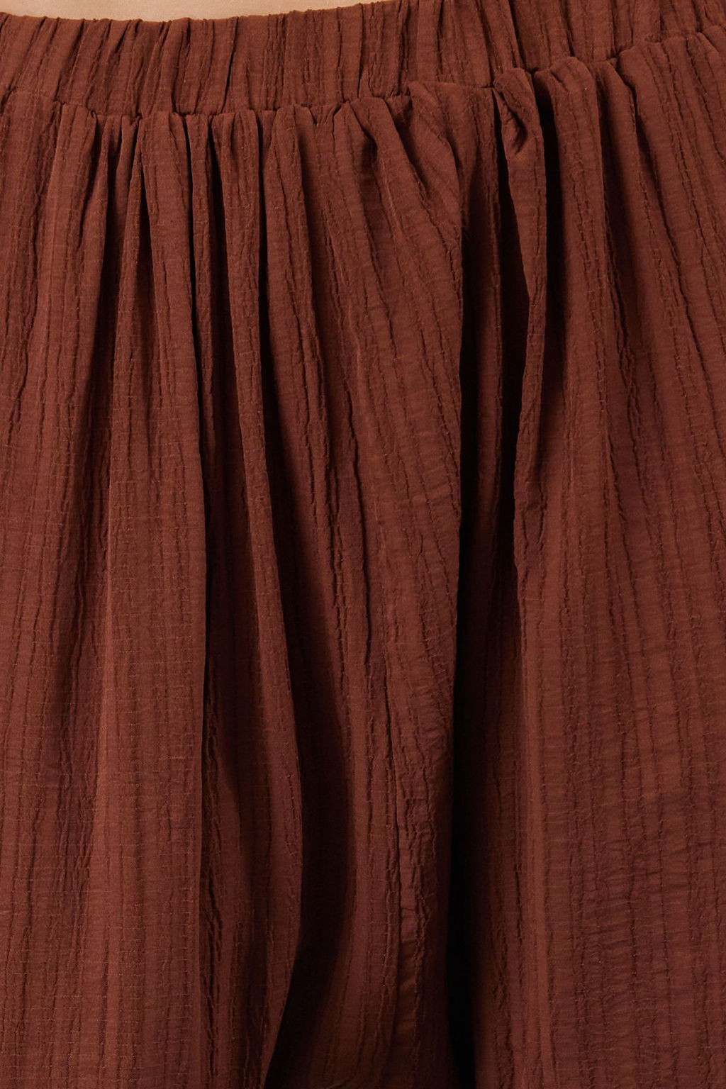 Ekru Dokuma Salvar Plaj Pantolon TBESS24PL00011 - Trendyolmilla фото 20