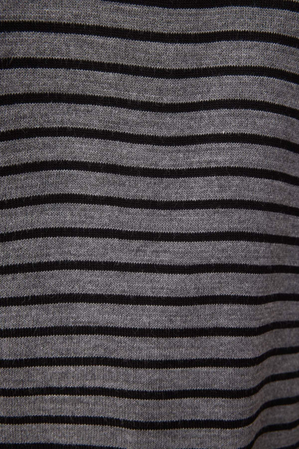 Antrasit Basic Cizgili Triko Kazak TWOAW23KZ01846 - Trendyolmilla фото 3