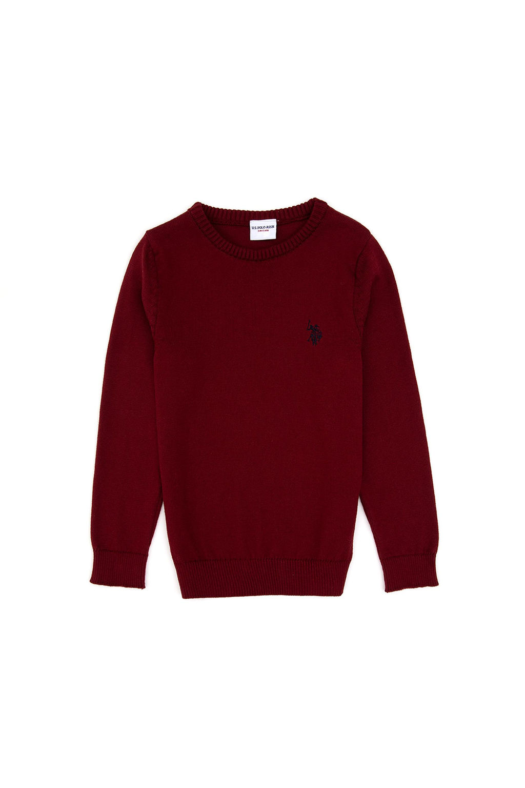 Erkek _ocuk Bordo Basic Kazak