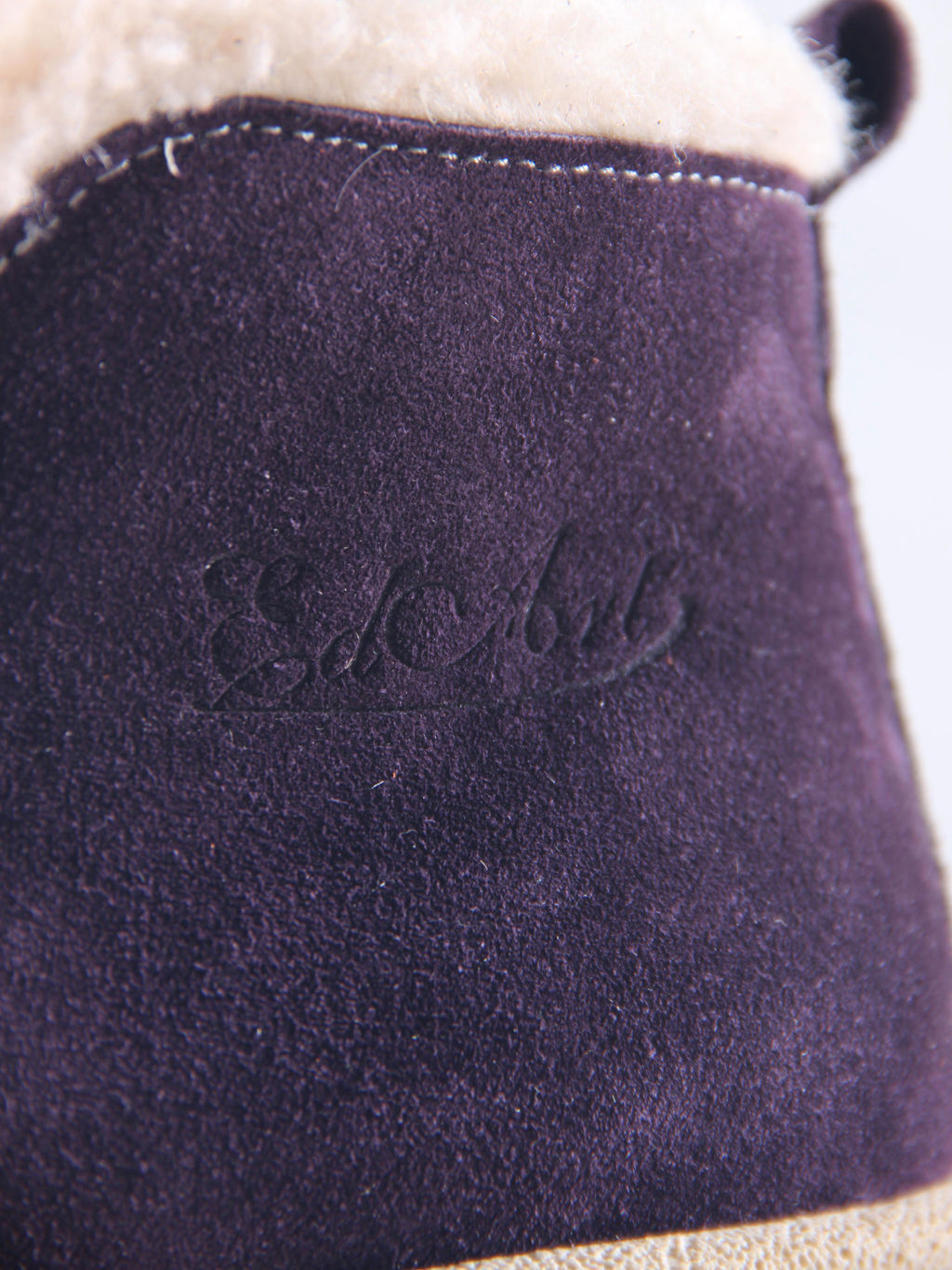 Ботинки 307.floridabe.Сливовая замша/шерсть