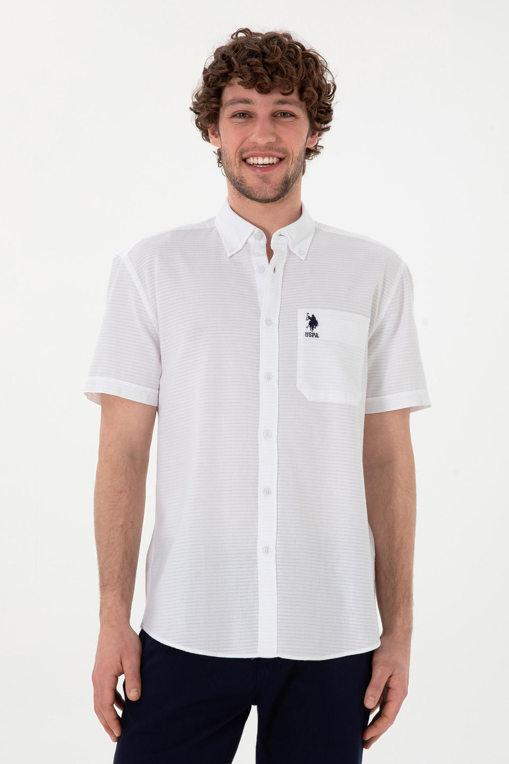 Erkek Beyaz K_sa Kollu G_mlek Sepette S_rpriz _ndirim