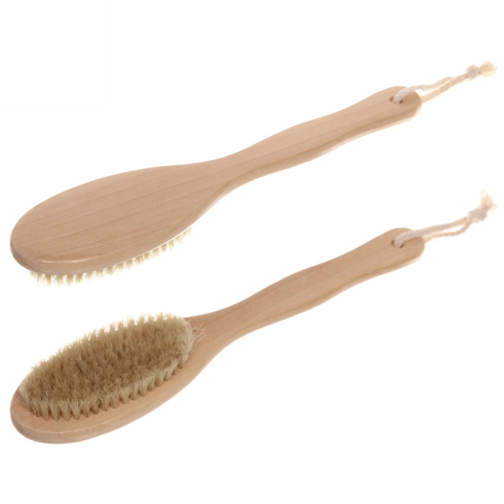 Цена за 2шт. Щетка для тела массажная "BODY- Girl", Длина щетки 35см, ширина 7,5см, щетина 1,5см(средняя)