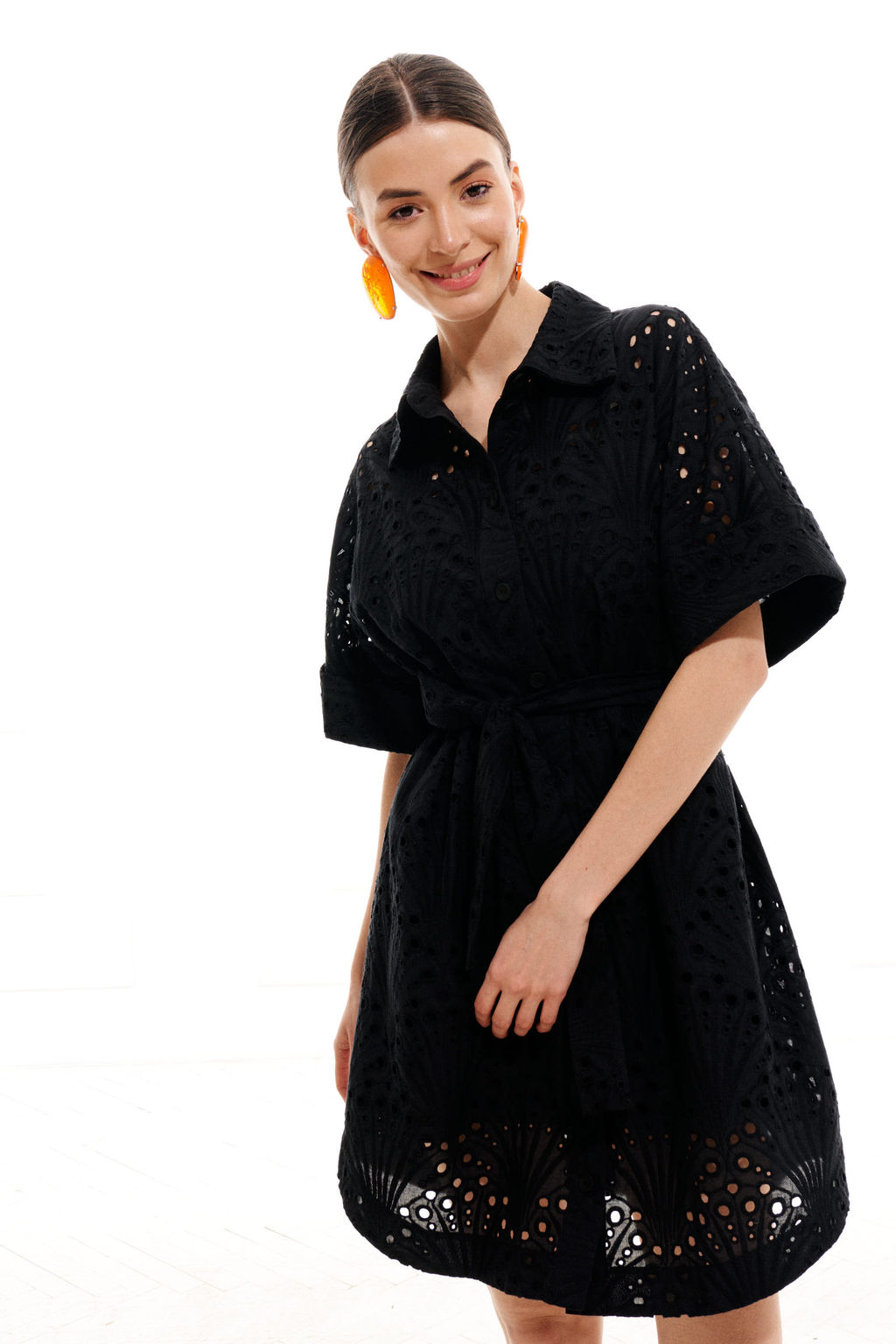 Платье 1021 (Хлопок ришелье 100%) - Elletto фото 5