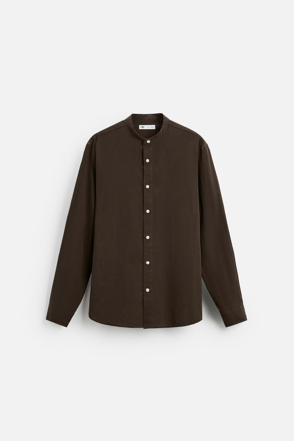 CREASED-EFFECT SHIRT - Zara фото 7