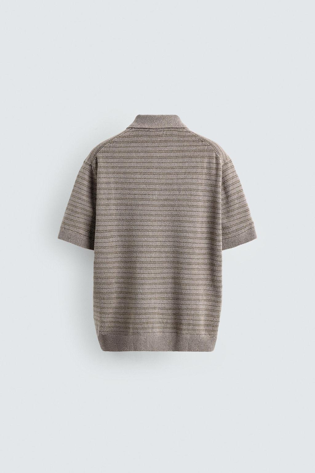 POLO PUNTO ESTRUCTURA BOUCL? / Gris