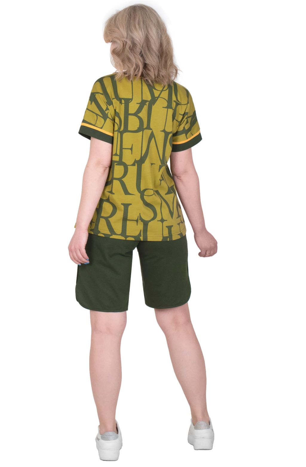 Костюм Алфавит К-298 (46-64) кулирка - Лотос фото 2