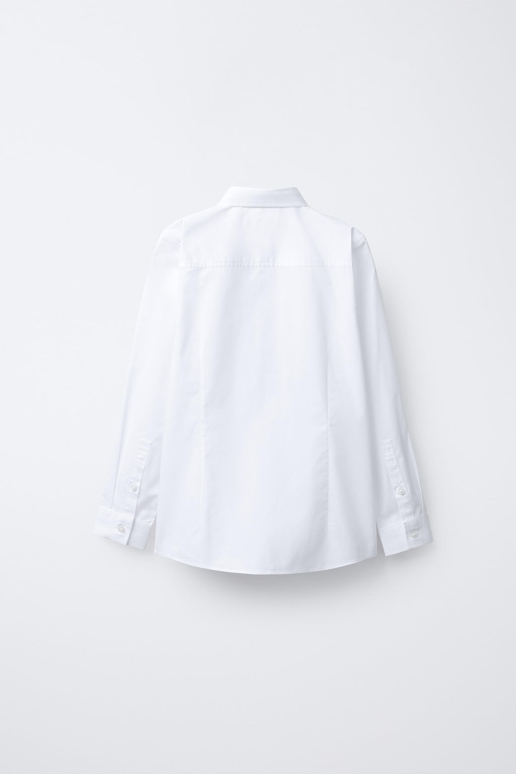 DETACHABLE SATIN BOW TIE SHIRT - Zara фото 3
