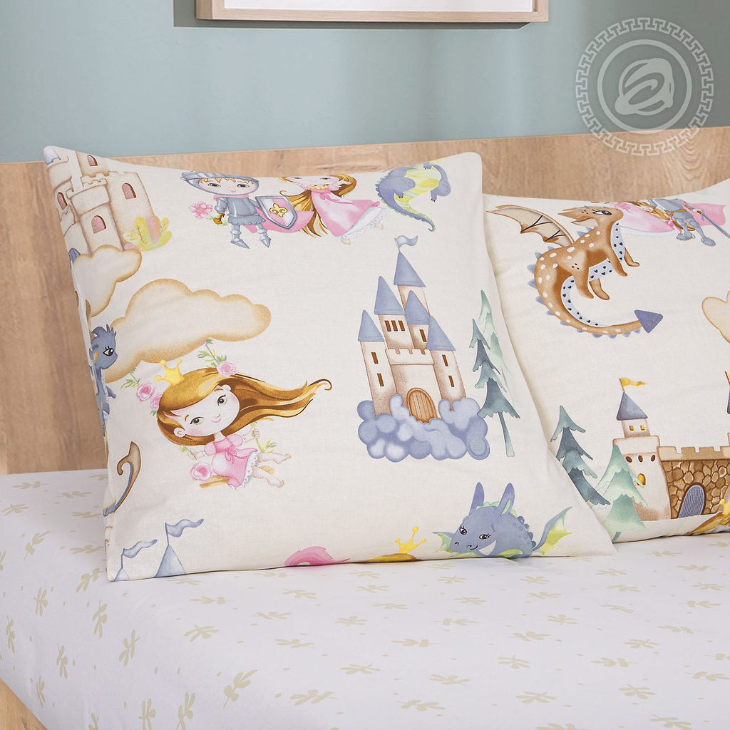 Воздушный замок 1,5 сп./Пододеяльник: 1 шт. - 215*145; Простыня: 1 шт. - 214*150; Наволочка: 2 шт. - 70*70; Поплин детский - Артпостель фото 2