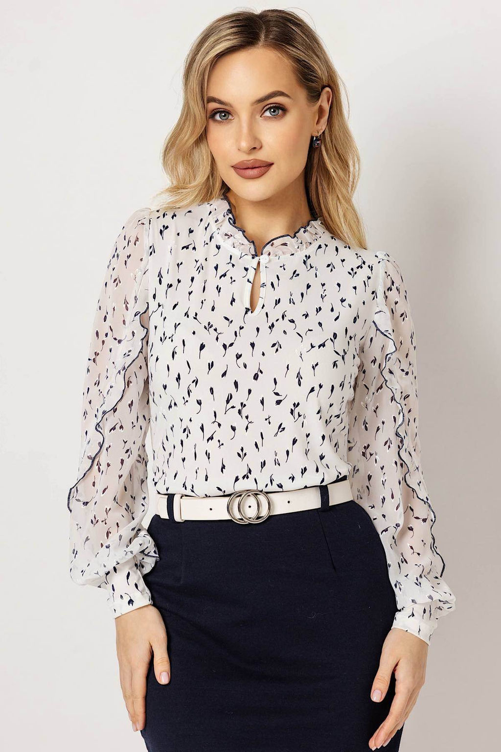 Блузка женская 7094/04/Молочный