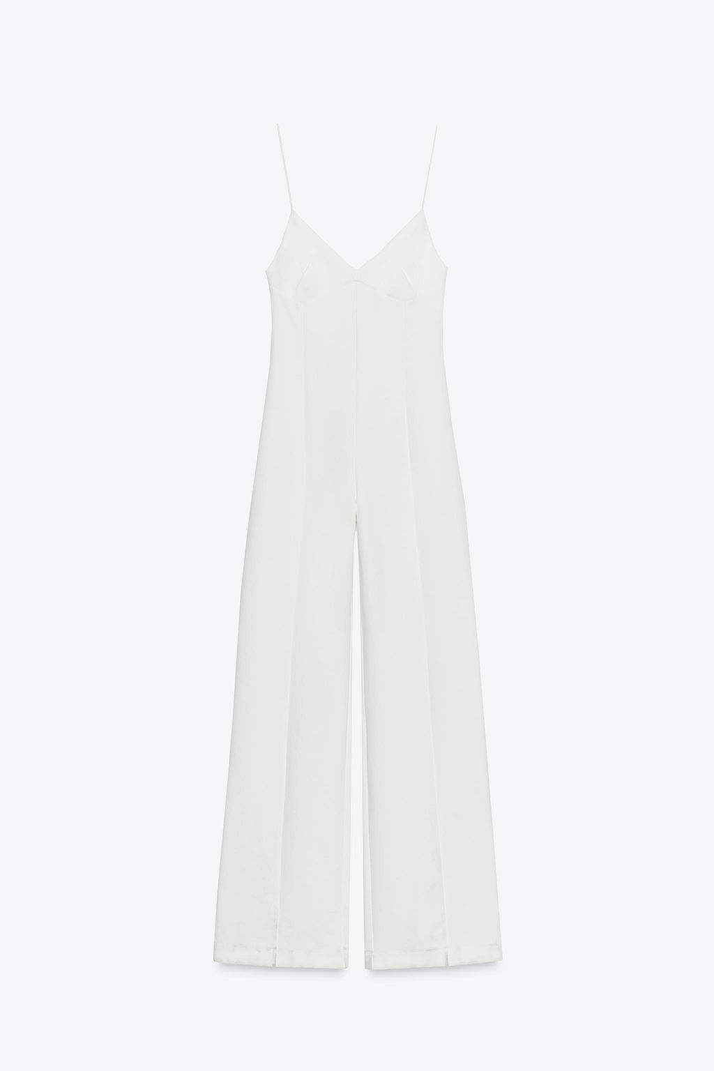 INTERLOCK WIDE-LEG JUMPSUIT - Zara фото 12