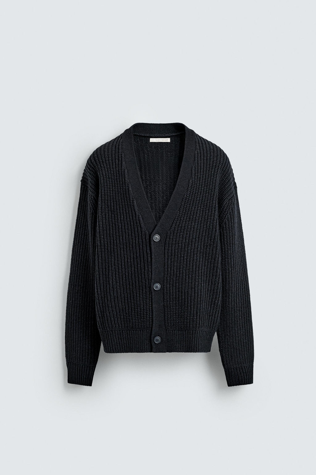RIBBED TEXTURED CARDIGAN - Zara фото 8
