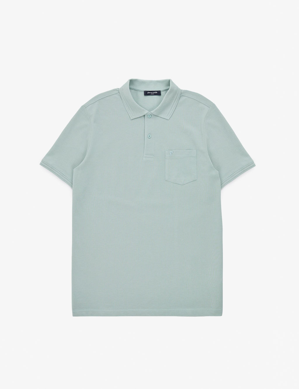 Koyu Mint Regular Fit %100 Pamuk K_vr_lmaz Polo Yaka Basic Ti__rt
