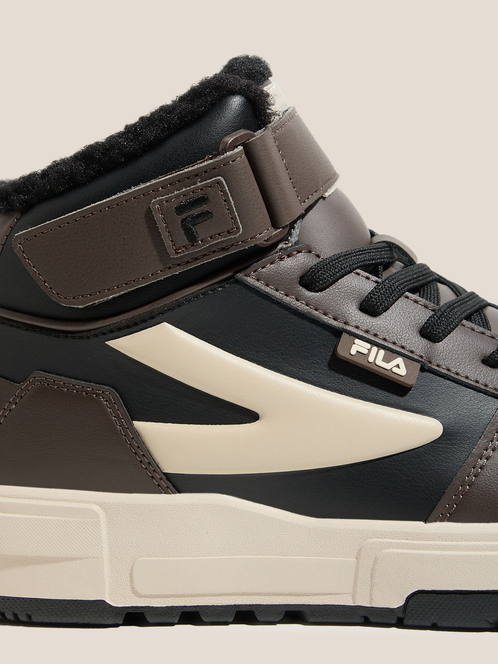 Мужские высокие кеды FILA FX-1000 NXT MID WNTR M Артикул 4563237, темно-коричневый