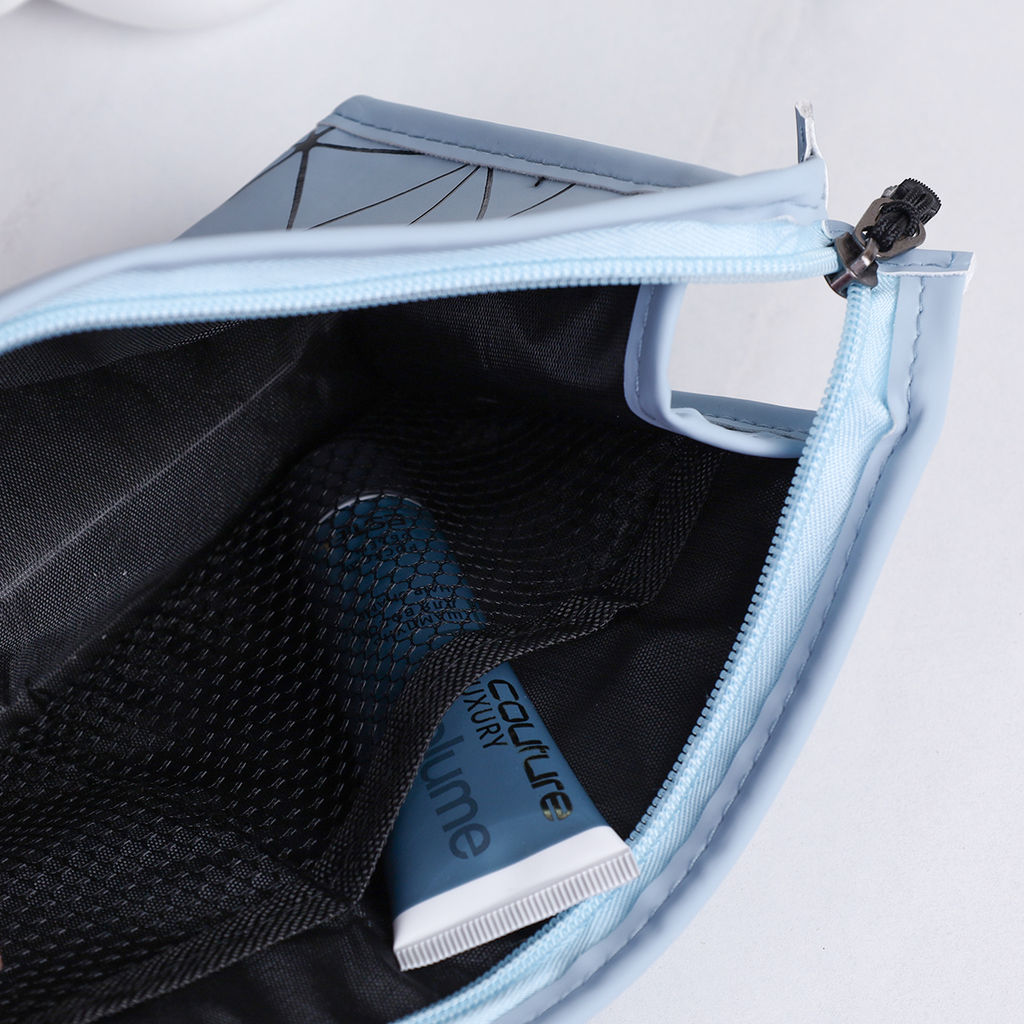 Косметичка 22х14,5х5 см / GENA-28 / голубая 690491